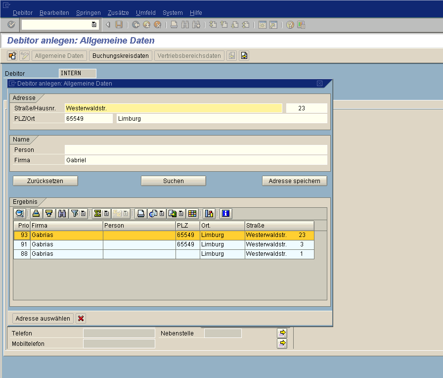 qaddress-Dublettenprüfung-SAP