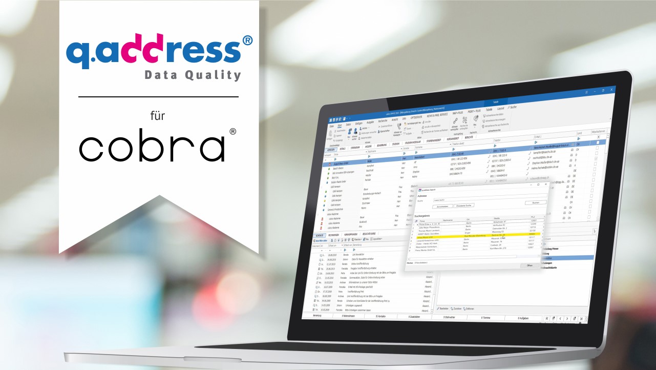 qaddress für cobra CRM